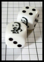 Dice : Dice - 6D - jspassnthru Martin Luther King - Private Sale Jan 2014